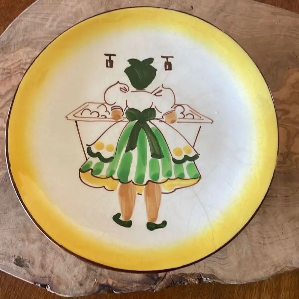 Vintage Decorah Ceramics California Wall Plate